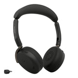 Jabra Evolve3 65 Flex MS - USB-C with Dongle - Black