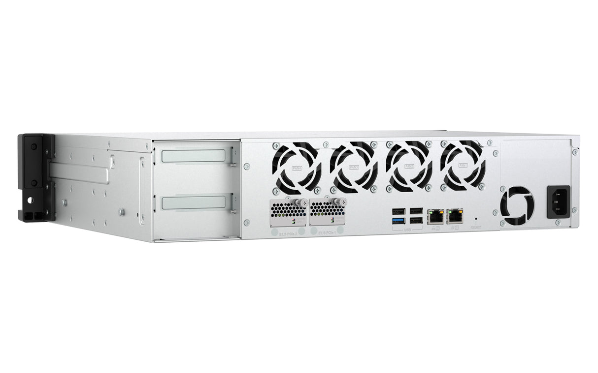 QNAP TS-H1065EU Storage server Rack (2U) 8 GB DDR5 0 TB QNAP QTS Black
