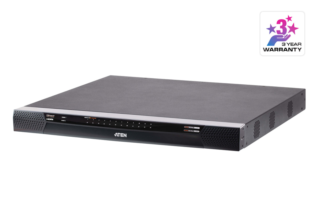 ATEN KN4024VB KVM switch Black