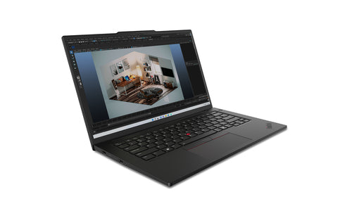 Lenovo ThinkPad P14s Gen 5 (Intel) Intel Core Ultra 9 185H Laptop 36.8 cm (14.5") 3K 64 GB DDR5-SDRAM 1 TB SSD Wi-Fi 6E (802.11ax) Windows 11 Pro Black English