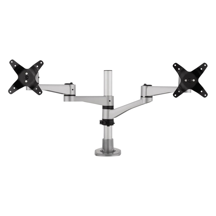 Viewsonic LCD-DMA-001 monitor mount / stand 61 cm (24") Desk Black, Stainless steel