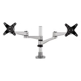 Viewsonic LCD-DMA-001 monitor mount / stand 61 cm (24") Desk Black, Stainless steel