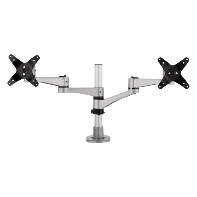 Viewsonic LCD-DMA-001 monitor mount / stand 61 cm (24") Desk Black, Stainless steel