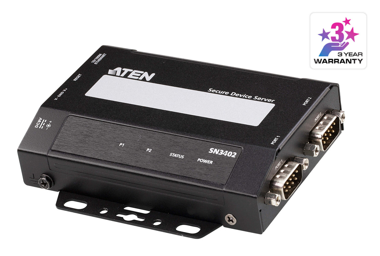 ATEN SN3402 serial server RS-232/422/485