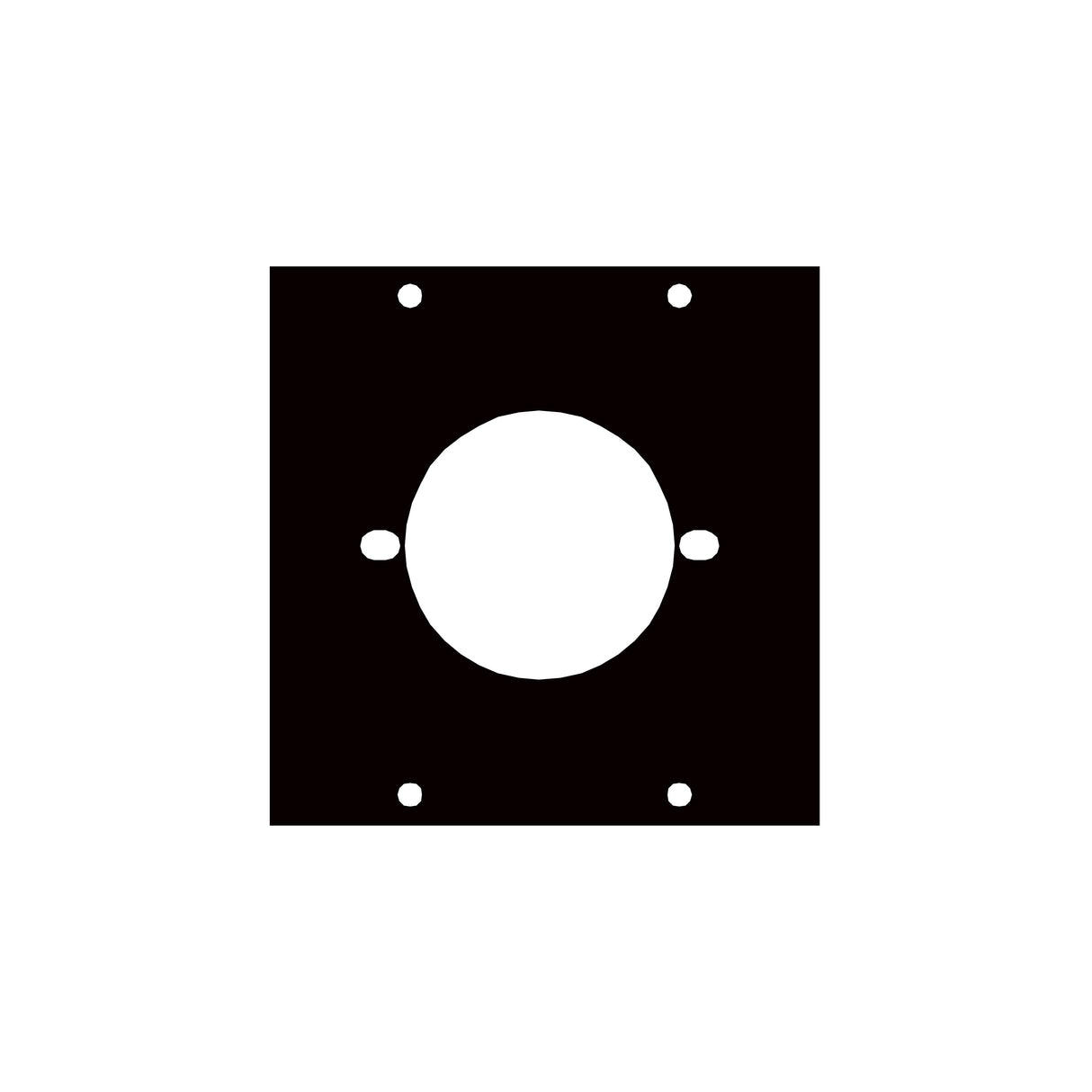 Middle Atlantic UCP Module with 2 Bolt Twistlock Punchout