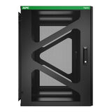 APC NetShelter WX AR118SM - 19inch Wall Patch Cabinet, 18U/HE, 800MM Deep, Side Mount, Mounted