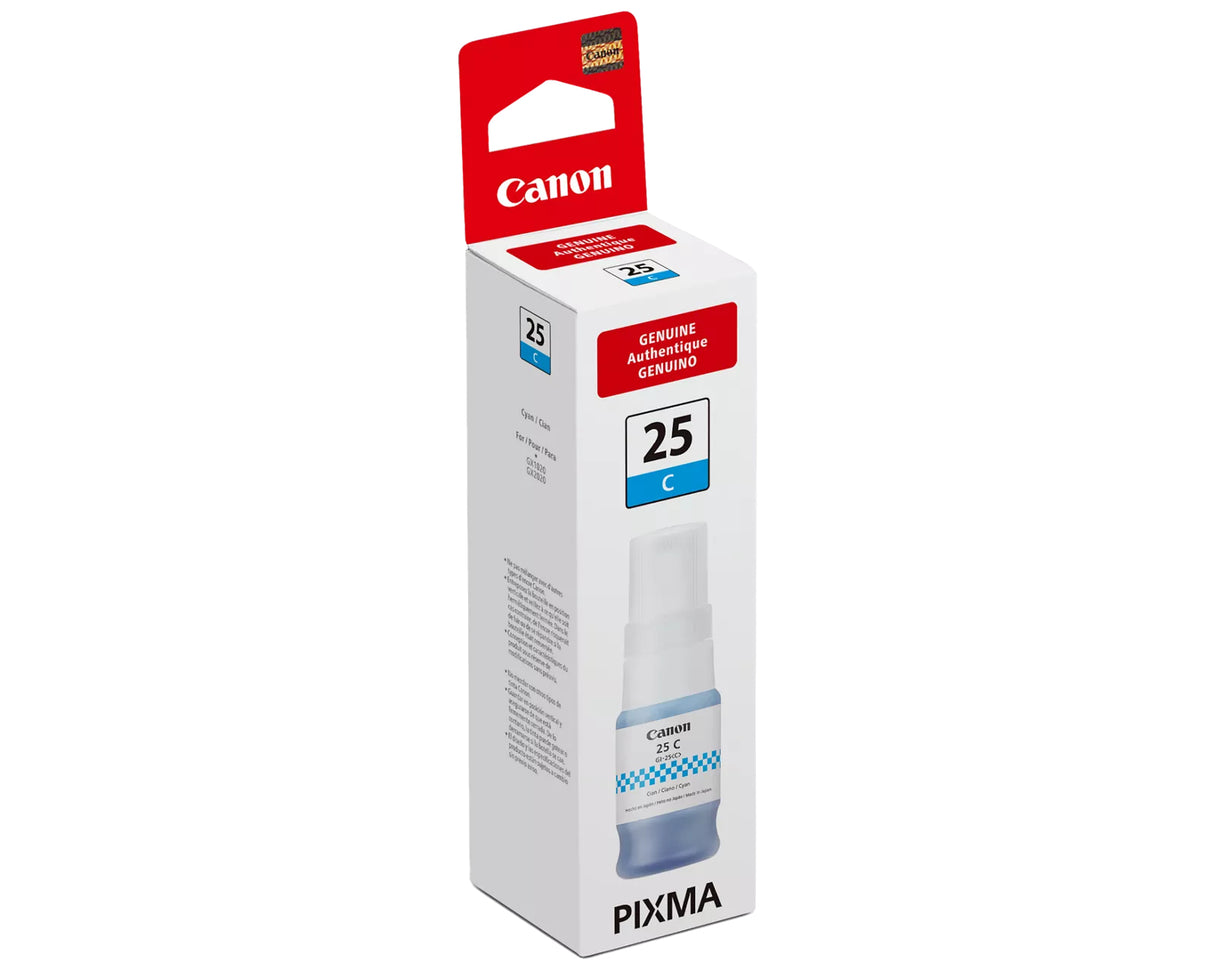 Canon GI-25 Cyan Ink Bottle