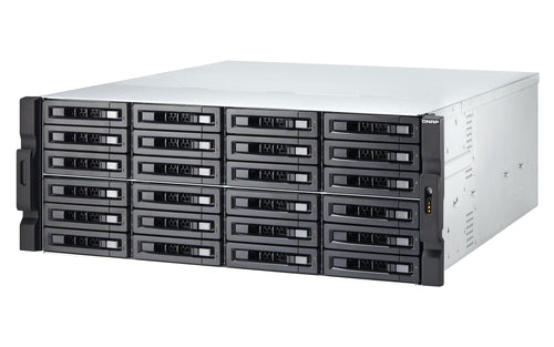 QNAP TS-2483XU-RP NAS Rack (4U) Intel® Xeon® E-2136 16 GB DDR4 0 TB QNAP QTS Black
