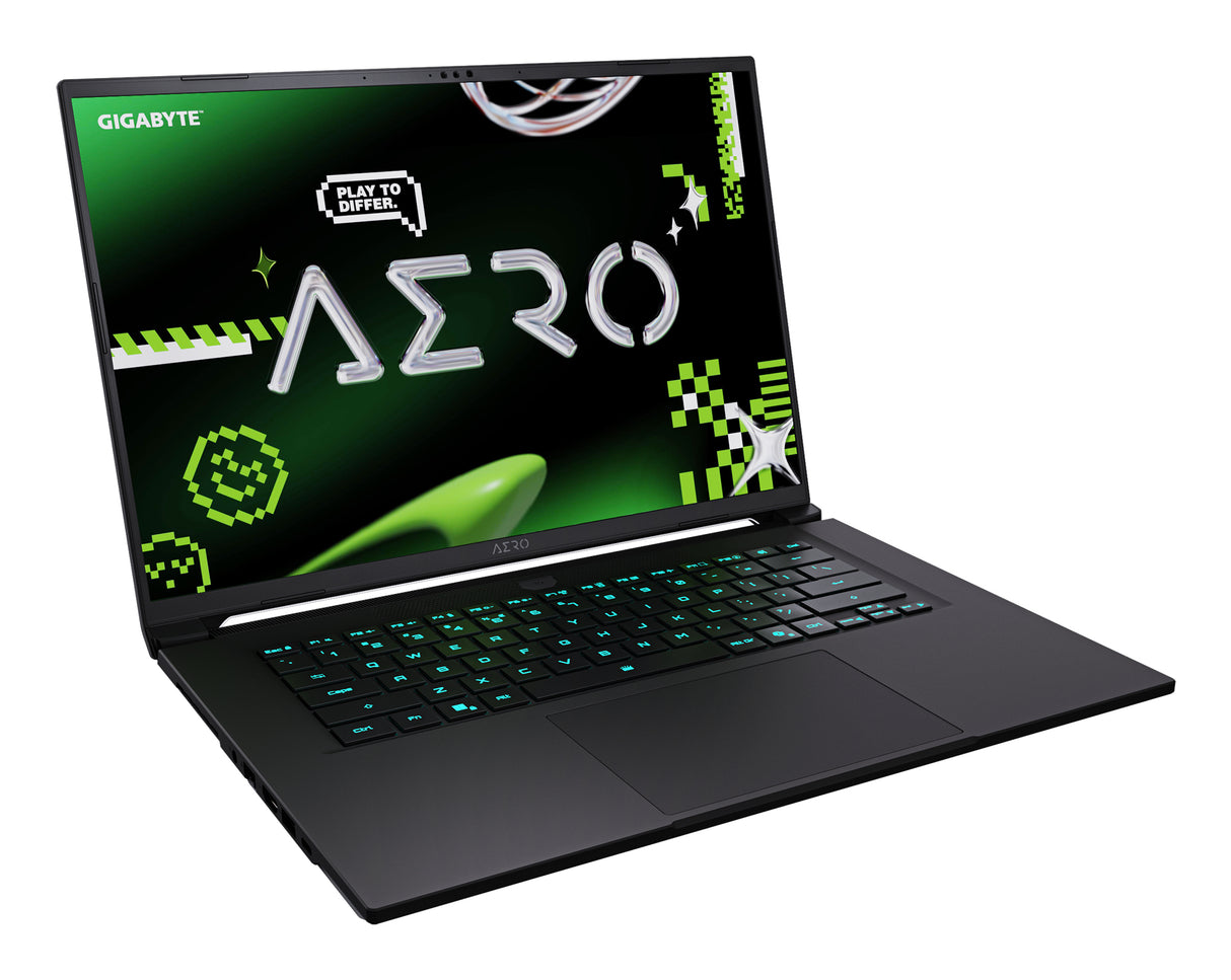 GIGABYTE AERO X16 1WH93USC64DH Copilot+ PC AMD Ryzen™ AI 7 350 Laptop 40.6 cm (16") WQXGA 32 GB DDR5-SDRAM 1 TB SSD NVIDIA GeForce RTX 5070 Wi-Fi 6E (802.11ax) Windows 11 Home Grey