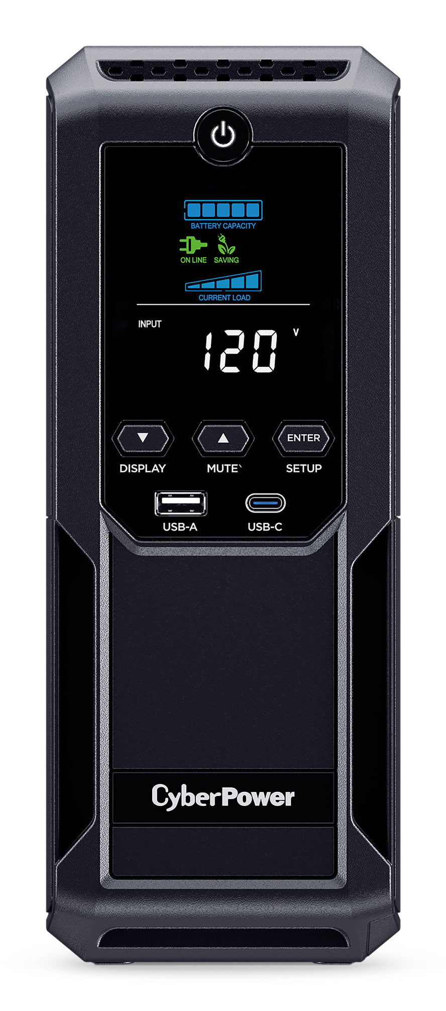 CyberPower LCD Intelligent uninterruptible power supply (UPS) Line-Interactive 1.35 kVA 815 W 12 AC outlet(s)