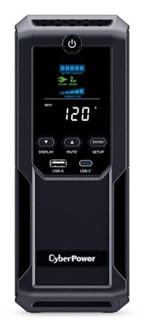 CyberPower LCD Intelligent uninterruptible power supply (UPS) Line-Interactive 1.35 kVA 815 W 12 AC outlet(s)