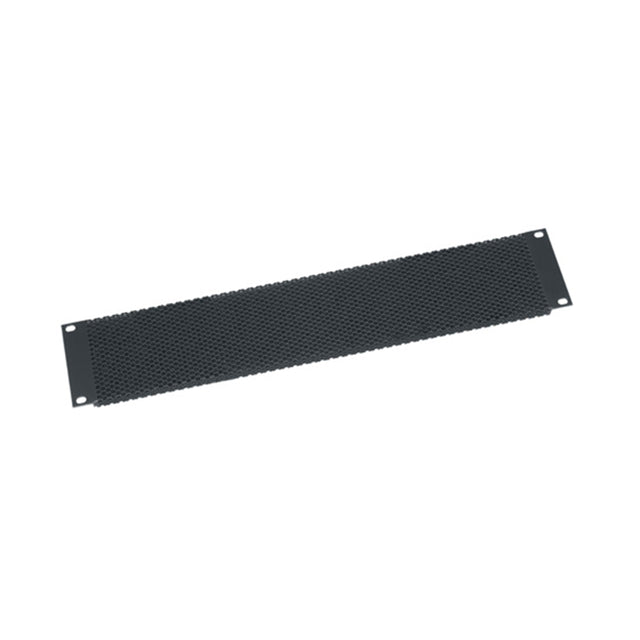 Middle Atlantic 2 RU Rack Vent Panel, Light Blocking with 64% Open Area