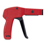StarTech.com Nylon Cable Tie Gun, Zip Tie Cable Installation and Cutter Tool, Zip Tie Tensioning/Tightener, Works with Nylon Zip Ties 2.4mm to 4.8mm, TAA Compliant