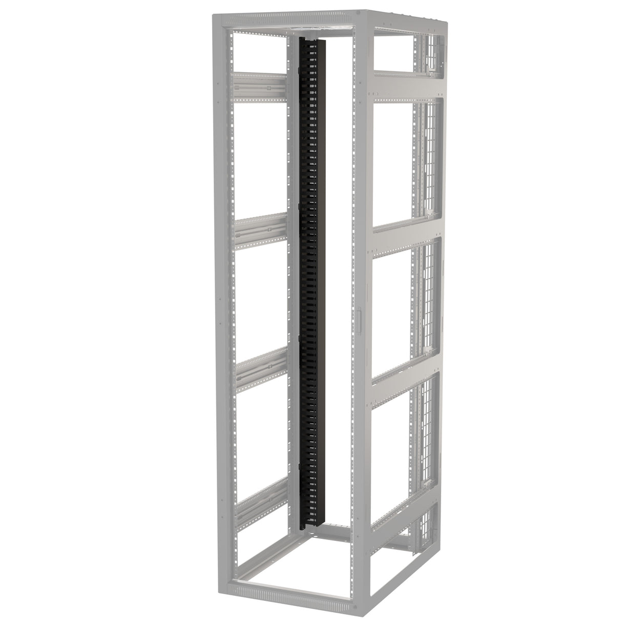 Middle Atlantic Forward Vertical Cable Duct, 3 Inches Wide