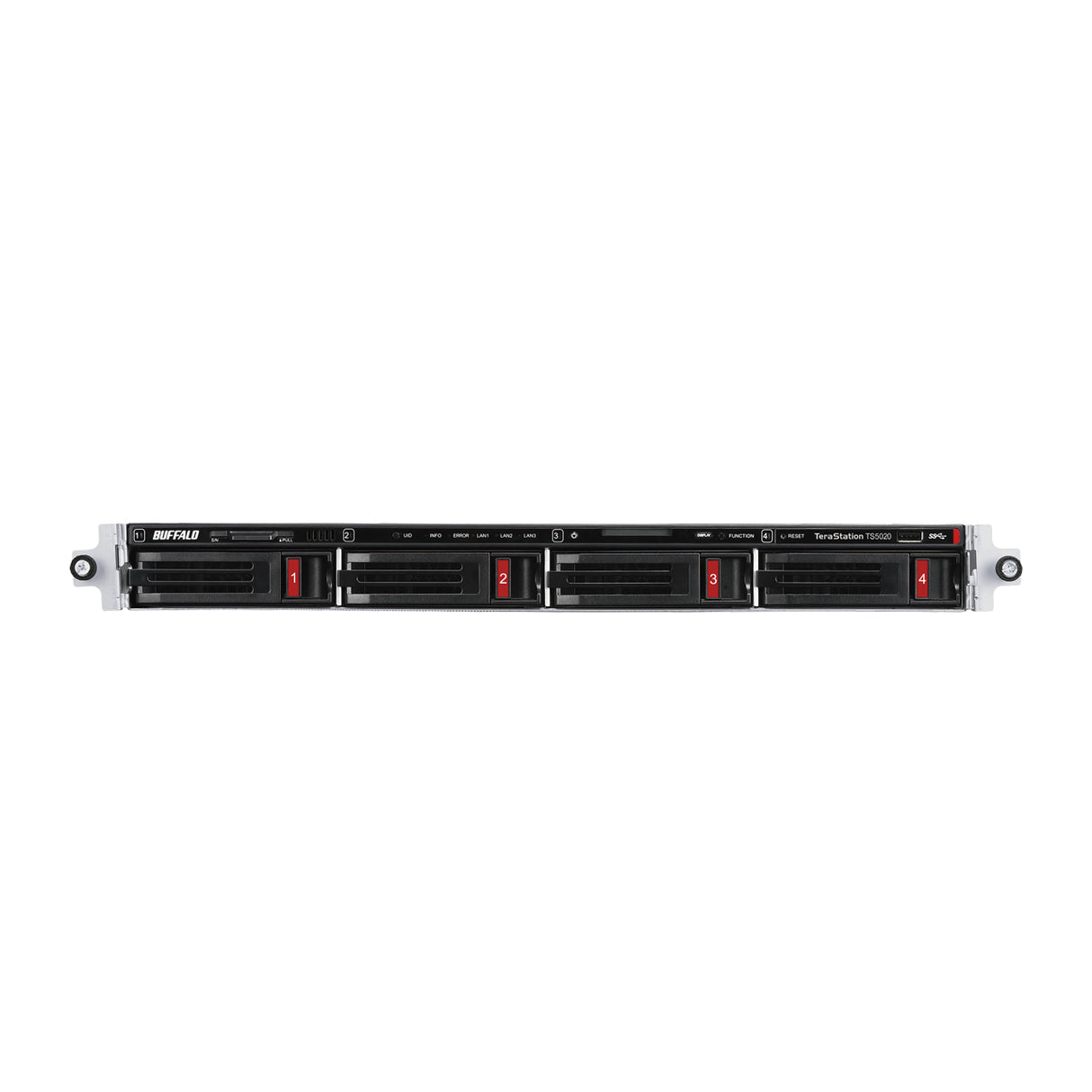 Buffalo TeraStation TS5420RN NAS Rack (1U) Annapurna Labs Alpine AL-524 8 GB DDR4 16 TB HDD Black