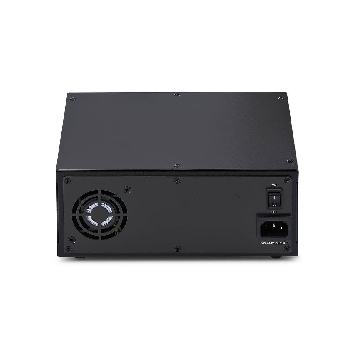 StarTech.com 7-Slot Unmanaged Media Converter Chassis for MCM Media Converter Series, Full Power Isolation, Active Cooling, 10in Rackmount, TAA Compliant