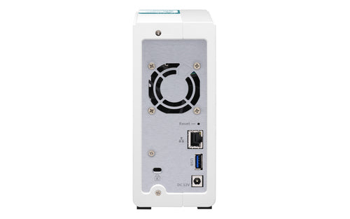 QNAP TS-131K NAS Tower AL214 1 GB DDR3 0 TB HDD QNAP Turbo System Turquoise, White
