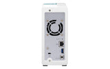 QNAP TS-131K NAS Tower AL214 1 GB DDR3 0 TB HDD QNAP Turbo System Turquoise, White