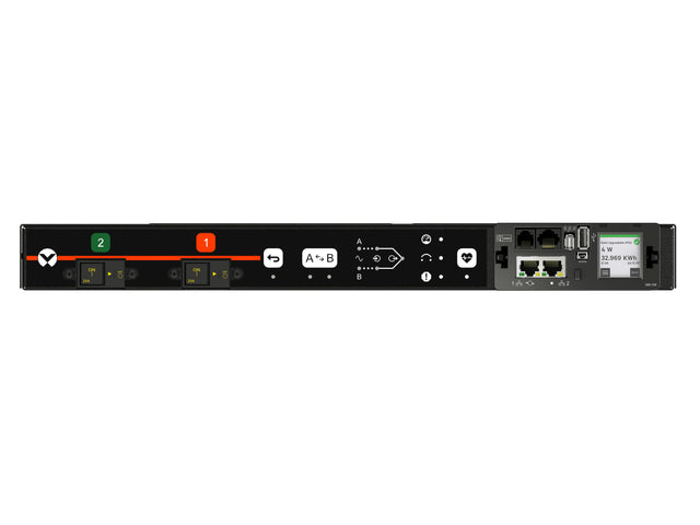 Vertiv Geist AN05M1R1-12CF18-3TL6TL6A011-D power distribution unit (PDU) 12 AC outlet(s) 0U Black