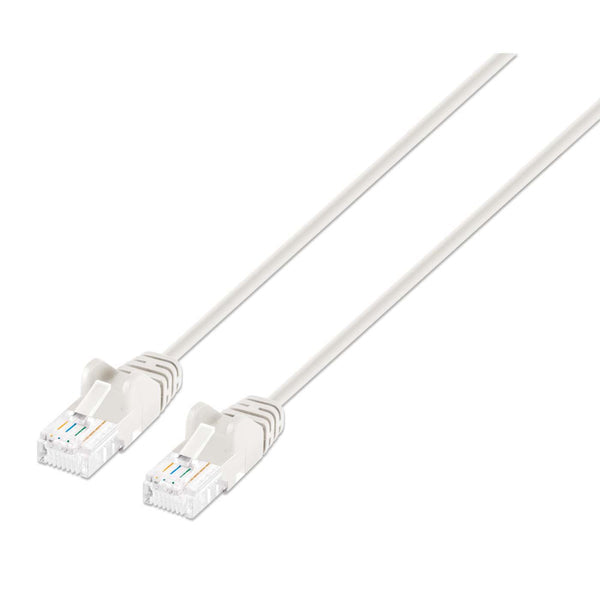 Intellinet 745789 networking cable White 0.15 m Cat6a U/UTP (UTP)
