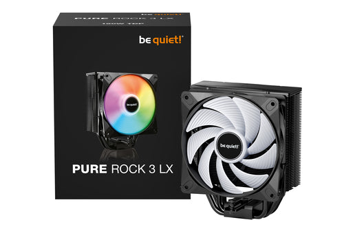 be quiet! Pure Rock 3 LX Processor Air cooler 12 cm Black 1 pc(s)