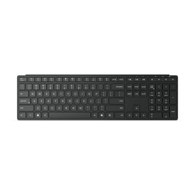 Lenovo Wireless Multi-Mode Pro 6000 keyboard Home/Office RF Wireless + Bluetooth QWERTY US English Black