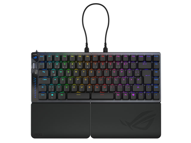 ASUS ROG Falcata keyboard Gaming USB + RF Wireless + Bluetooth Black