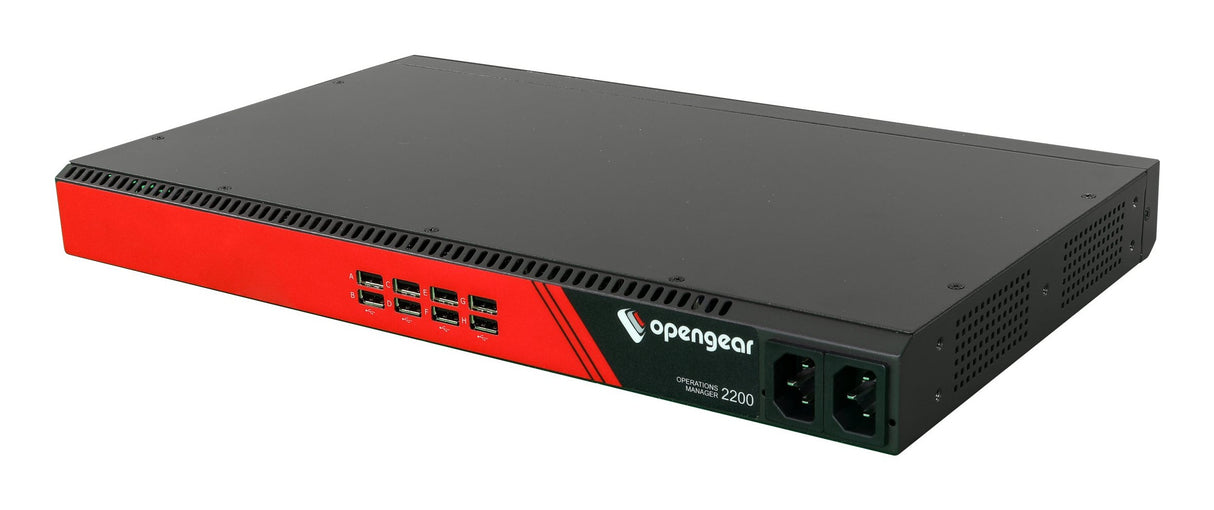 Opengear OM2224-24E-10G-LSP console server RJ-45/Micro-USB