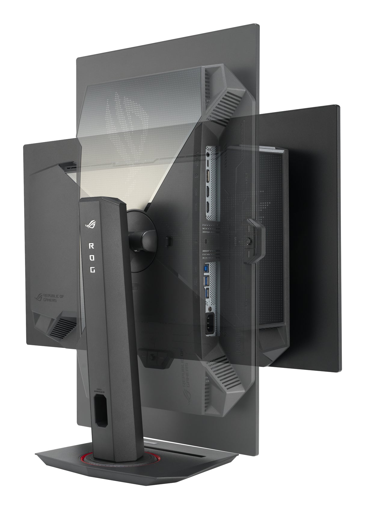 ASUS ROG Strix OLED XG27UCDMG computer monitor 67.3 cm (26.5") 3840 x 2160 pixels 4K Ultra HD QD-OLED Black
