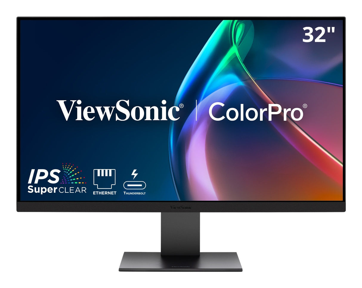 Viewsonic VP Series VP3276T-4K computer monitor 81.3 cm (32") 3840 x 2160 pixels 4K Ultra HD LED Black