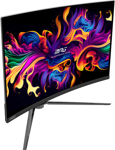 MSI MPG 321CURX QD-OLED computer monitor 80 cm (31.5") 3840 x 2160 pixels 4K Ultra HD Black