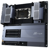 GIGABYTE W790 AI TOP Motherboard - Supports Intel Xeon CPUs, 16+2+2 phases VRM, up to 5600MHz DDR5 (OC), 4xPCIe 5.0 + 2xPCIe 4.0 M.2, Wi-Fi 7, 10 GbE LAN, Thunderbolt 4