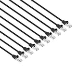 Intellinet 743662 networking cable Black 1 m Cat8.1 U/FTP (STP)