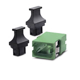 StarTech.com MPO/MTP Coupler, Single Mode/Multimode Fiber Adapter, Key Up-Key Down, Fiber Optic MPO/MTP Coupler - Green