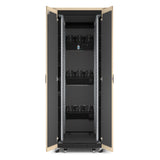 APC AR4038LA rack cabinet 38U Freestanding rack Black, Maple colour