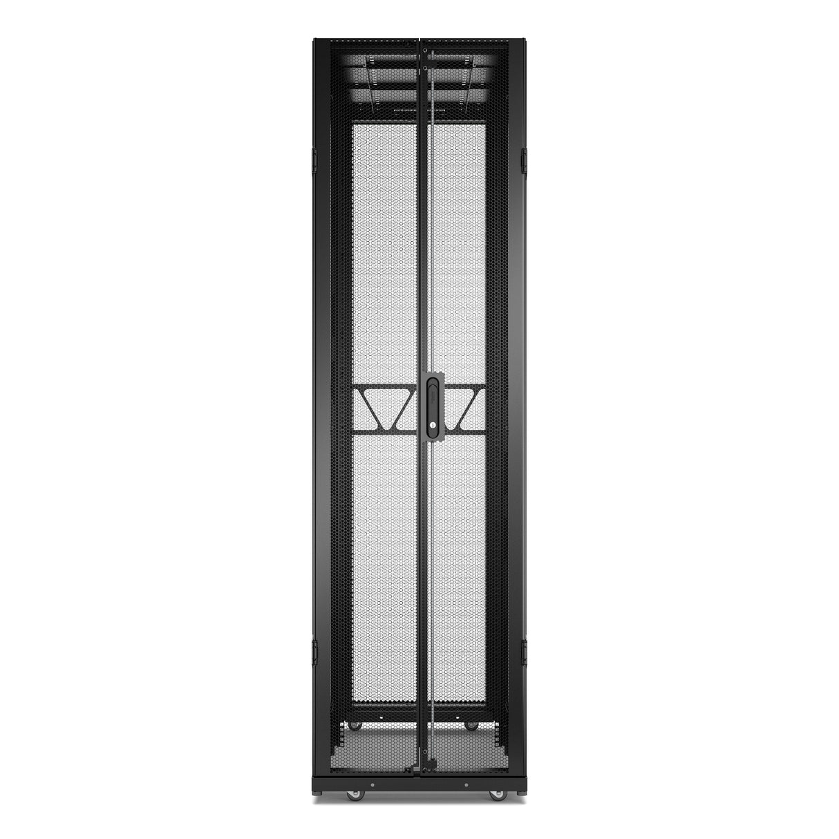 APC NetShelter SX Server Rack Gen 2, 45U, 2124H x 600W x 1200D mm, with Sides, Black