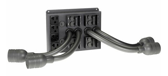 Vertiv PD2-103 power distribution unit (PDU) 6 AC outlet(s) Black