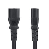 StarTech.com 10ft (3m) Power Extension Cord, Locking C14 to C13, PDU Power Cord, 10A 250V, 18AWG, AC Power Cable Extension, TAA Compliant, UL Listed