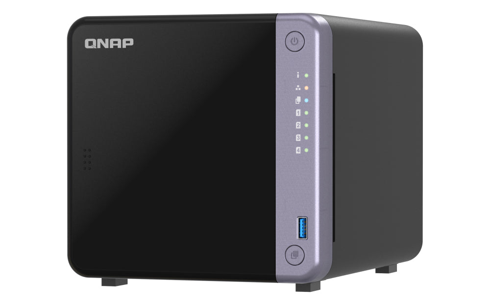 QNAP TS-432X NAS Tower Alpine Alpine AL-524 4 GB DDR4 QNAP QTS Black