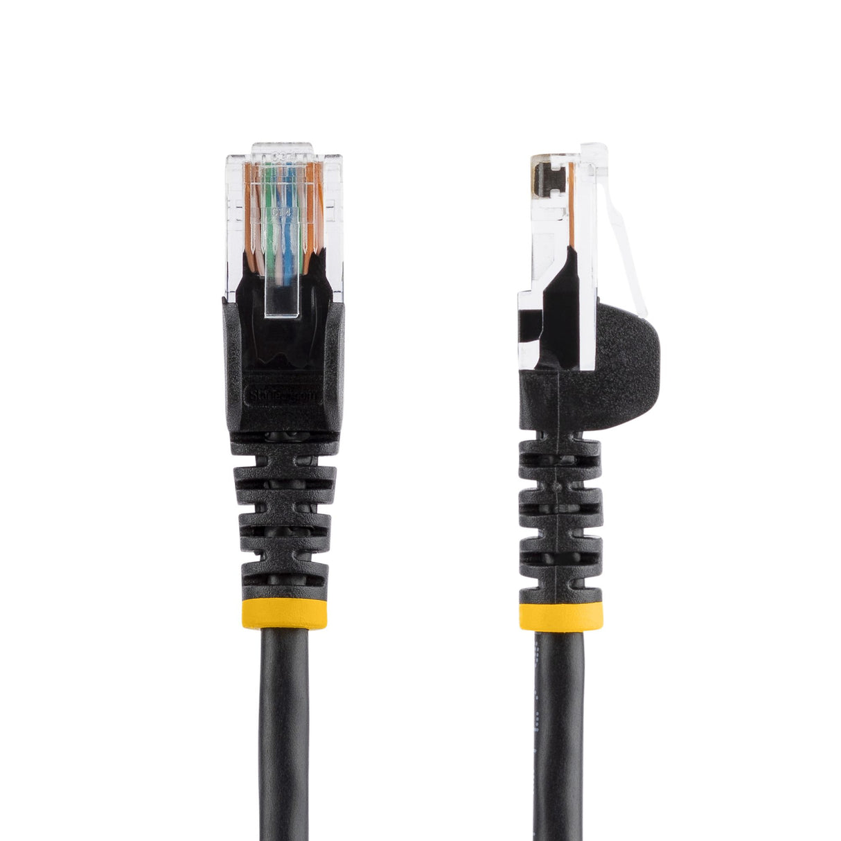 StarTech.com Cat5e Patch Cable with Snagless RJ45 Connectors - 50 ft, Black