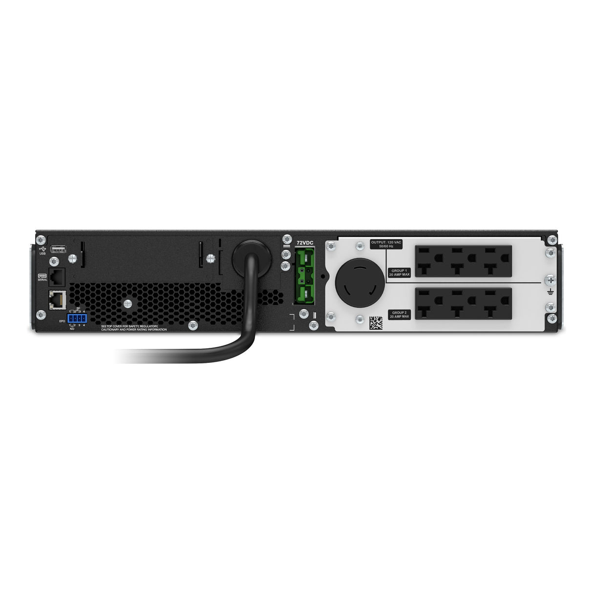 APC SRT2200RMXLA uninterruptible power supply (UPS) Double-conversion (Online) 2.2 kVA 1800 W
