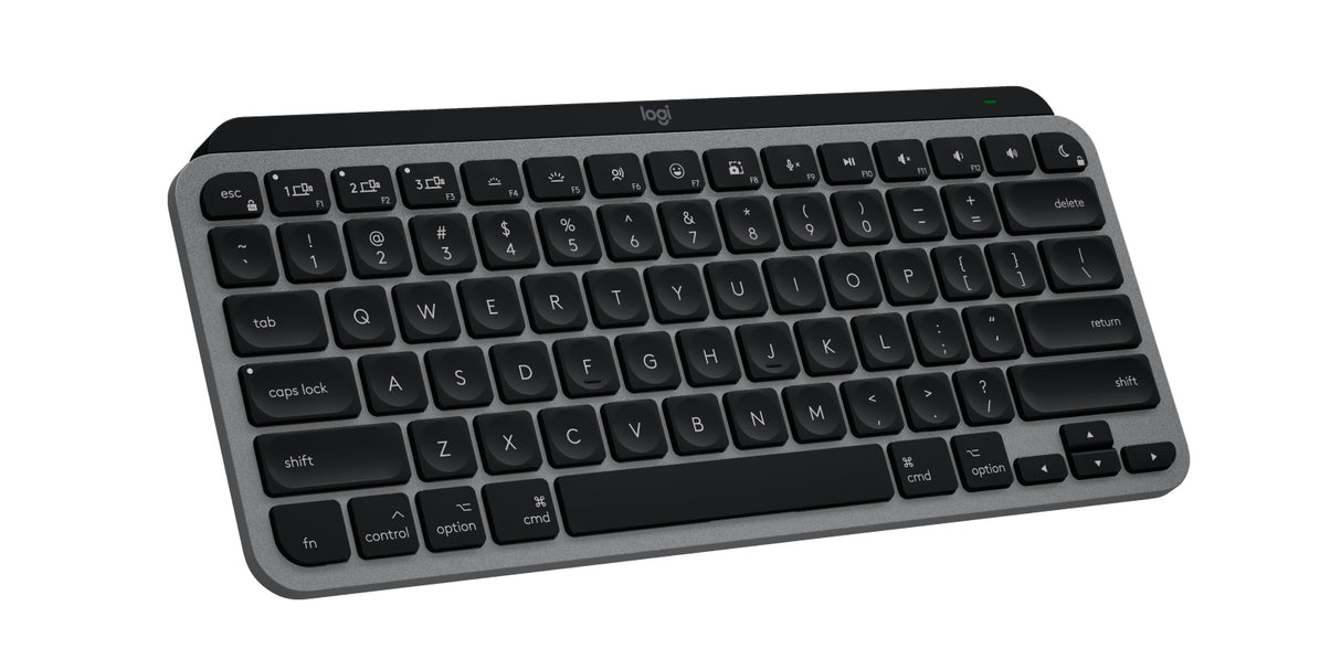 Logitech MX Keys Mini For Mac keyboard Home/Office Bluetooth QWERTY English Black, Grey