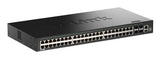 D-Link 52-Port Gigabit Stackable Smart Managed Switch with 4 x 10G SFP+ Ports