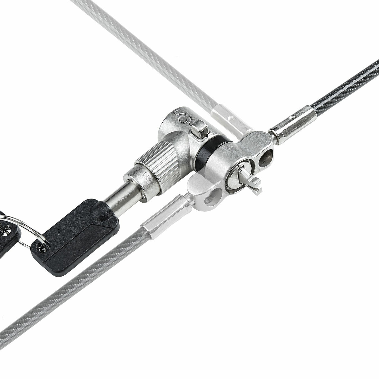 StarTech.com 25-Pack Universal Laptop Lock 6.6ft (2m), Keyed Alike Locking Cable, Security Cable, Compatible w/Noble Wedge®/Nano/K-Slot; Anti-Theft Cut-Resistant Cable - TAA