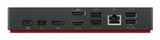 Lenovo 40AY0135US laptop dock/port replicator Wired USB 3.2 Gen 2 (3.1 Gen 2) Type-C Black