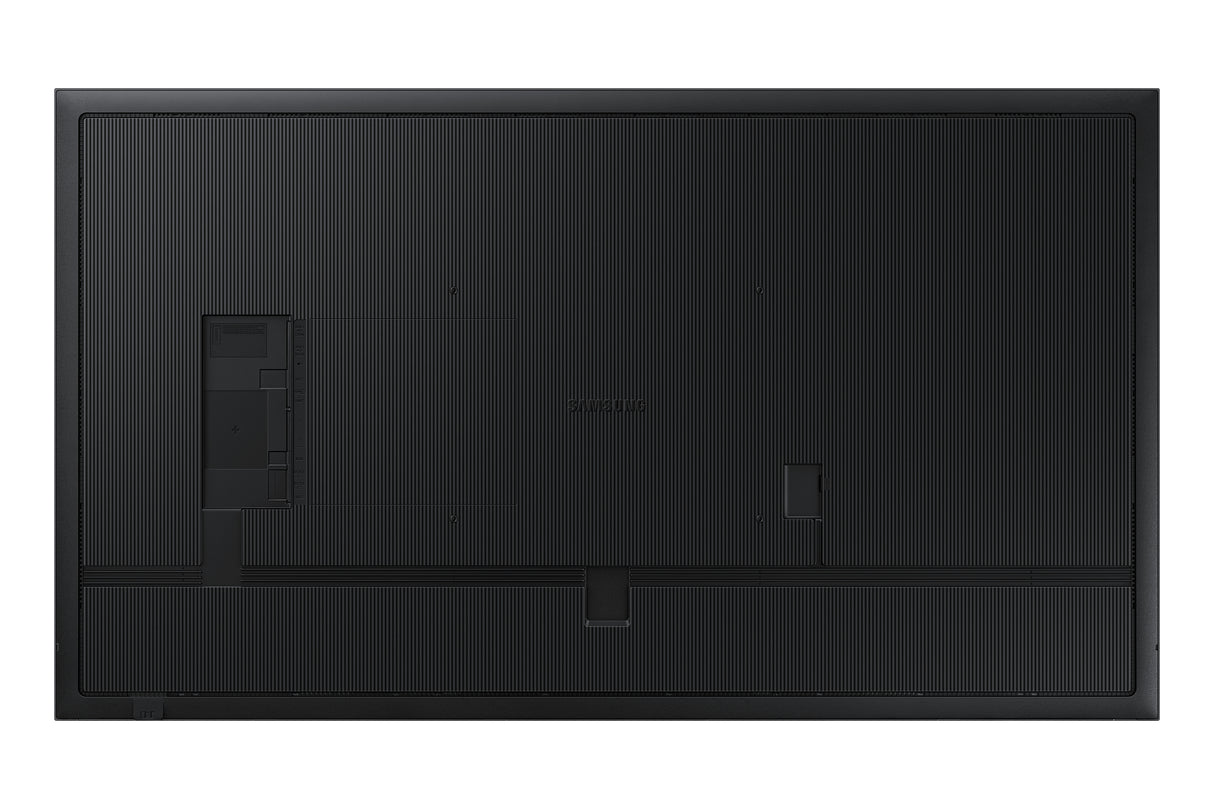 Samsung LH43QHCEBGC Digital signage flat panel 109.2 cm (43") Wi-Fi 700 cd/m² 4K Ultra HD Black Built-in processor Tizen 24/7