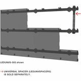 Peerless LEDUNVS-5X5 signage display mount 68.6 cm (27") Black