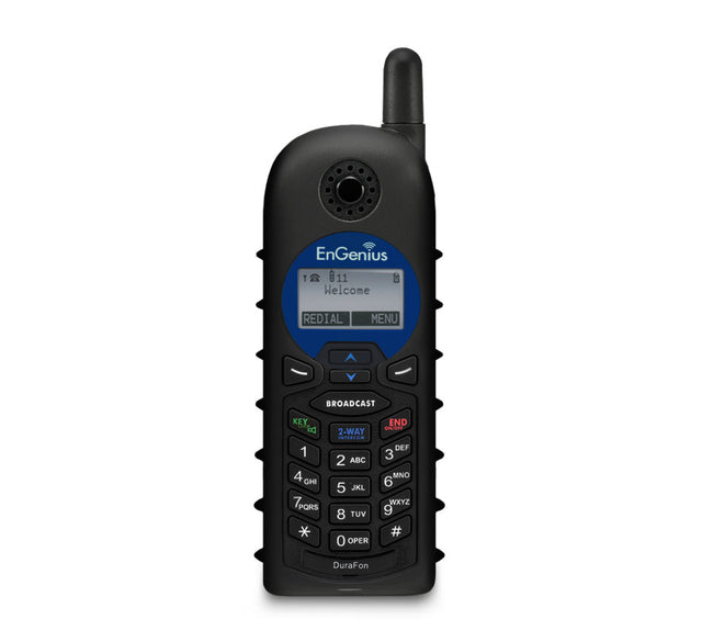 EnGenius DuraWalkie DECT telephone handset Black