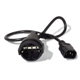 APC Power Cord, C14 to CEE 7/7 Schuko, 0.6m