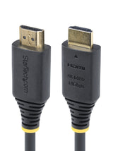 StarTech.com 8ft (2.4m) Premium Certified High Speed HDMI Cable, 4K 60Hz/1440p 144Hz, HDR10/HDCP 2.2/ARC, 18Gbps, UHD HDMI 2.0 Cord for TV/Monitor/Display, TPE Jacket